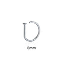 Fake Nose Ring Clip Earrings For Women And Men Non Piercing Fake Nose Ring Clip Earrings For Women And Men Non Piercing
