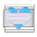 Hapiship Romantic Colour Heart Star Tai Chi Charm Bracelet Hapiship Romantic Colour Heart Star Tai Chi Charm Bracelet