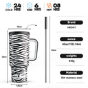 Meoky 40oz Tumbler Handle Straw Stainless Steel Cup Gift Meoky 40oz Tumbler Handle Straw Stainless Steel Cup Gift