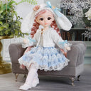 Customizable BJD Doll Interactive Dress-Up Toy with 3D Eyes Customizable BJD Doll Interactive Dress-Up Toy with 3D Eyes