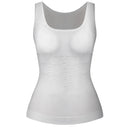 Sculpting Women's Seamless Padded Camisole for Tummy Control Sculpting Women's Seamless Padded Camisole for Tummy Control
