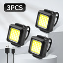 Compact Multifunctional Mountain Bike LED Light Waterproof Gear Compact Multifunctional Mountain Bike LED Light Waterproof Gear