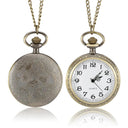 Pocket Clock: Vintage Dual Time Display With An Elegant Roman Chain Pocket Clock: Vintage Dual Time Display With An Elegant Roman Chain