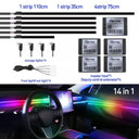 Streamer Car Ambient Lights Customizable RGB LED Symphony Streamer Car Ambient Lights Customizable RGB LED Symphony