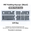 PBT Pudding Keycaps Set for Custom RGB Backlit Keyboards PBT Pudding Keycaps Set for Custom RGB Backlit Keyboards
