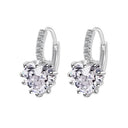 Starlight Elegance Sterling Silver Star Stud Earrings Zircon Starlight Elegance Sterling Silver Star Stud Earrings Zircon
