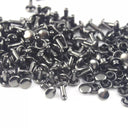 Metal Double Cap Rivets Studs for Leather Craft Projects Metal Double Cap Rivets Studs for Leather Craft Projects