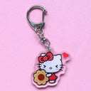 Anime Hello Kitty And My Melody Keychain Set For Fans Anime Hello Kitty And My Melody Keychain Set For Fans