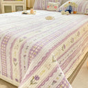 Soft Thickened Warm Milk Velvet Bed Cover Non-slip Bedsheet Soft Thickened Warm Milk Velvet Bed Cover Non-slip Bedsheet