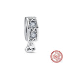Crown Flowers Heart Silver Bead Charm Pandora Accessory Crown Flowers Heart Silver Bead Charm Pandora Accessory