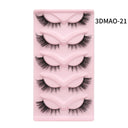 3D Cat Eye Wispy Manga Eyelash Extension Set Natural Look 3D Cat Eye Wispy Manga Eyelash Extension Set Natural Look