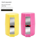 No Dandruff Handheld Egg Opener For Easy Egg Separation No Dandruff Handheld Egg Opener For Easy Egg Separation