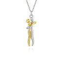 Hugging Pendant Necklace Choker Stainless Steel Couples Hugging Pendant Necklace Choker Stainless Steel Couples