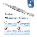 Stainless Steel Precision Eyelash Extension Tweezers for Flawless Lashes Stainless Steel Precision Eyelash Extension Tweezers for Flawless Lashes