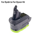 Battery Adapter Makita DeWalt Milwaukee Ryobi Dyson V6 V7 V8 Battery Adapter Makita DeWalt Milwaukee Ryobi Dyson V6 V7 V8