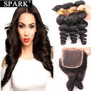 Spark Ombre Brazilian Loose Wave Hair Set Vibrant Extensions Spark Ombre Brazilian Loose Wave Hair Set Vibrant Extensions