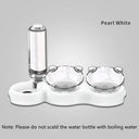 Automatic Pet Feeder With Water Fountain For Cats 3 In 1 Automatic Pet Feeder With Water Fountain For Cats 3 In 1