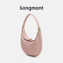 Genuine Leather Elegant Half Moon Shoulder Bags for Women Genuine Leather Elegant Half Moon Shoulder Bags for Women