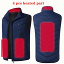 17 Heated Vest Jacket for Men Women Winter Warmth Fashion 17 Heated Vest Jacket for Men Women Winter Warmth Fashion