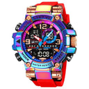 Dynamic Dual Movement Mens Sports Watch Waterproof Power Dynamic Dual Movement Mens Sports Watch Waterproof Power