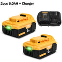 High-Capacity 20V 6000mAh Replacement Battery Pack for Tools High-Capacity 20V 6000mAh Replacement Battery Pack for Tools