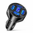 Car Charger Dual USB Ports Super Fast Charging Digital Display Car Charger Dual USB Ports Super Fast Charging Digital Display