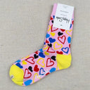 Cheerful Vibes Unisex Crew Socks Colorful Comfort Everyday Cheerful Vibes Unisex Crew Socks Colorful Comfort Everyday