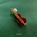 Fashion Musical Instruments Guitar Violin Cello Piano Brooch Fashion Musical Instruments Guitar Violin Cello Piano Brooch
