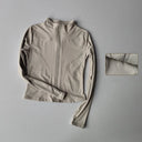 Outdoor Sports Long Sleeved Women Slim Yoga Clothes Top Outdoor Sports Long Sleeved Women Slim Yoga Clothes Top