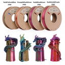 ERYONE Tri-Color Co-Extrusion Silk PLA 1.75mm 1KG Filament ERYONE Tri-Color Co-Extrusion Silk PLA 1.75mm 1KG Filament