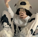 Hello Kitty Flannel Pajama Pants Cozy Anime Home Fashion Hello Kitty Flannel Pajama Pants Cozy Anime Home Fashion