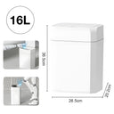 12L 16L Smart Sensor Trash Can Bathroom Automatic Wastebasket 12L 16L Smart Sensor Trash Can Bathroom Automatic Wastebasket
