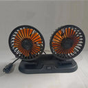 5V 12V 24V Car Fan Dual Head USB Adjustable Cooling Fan 5V 12V 24V Car Fan Dual Head USB Adjustable Cooling Fan