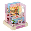 Kids Wooden Dollhouses Kit: Creative Roombox Toy Set Kids Wooden Dollhouses Kit: Creative Roombox Toy Set