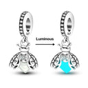 925 Silver Chameleon Glowworm Firefly Bead for Pandora 925 Silver Chameleon Glowworm Firefly Bead for Pandora