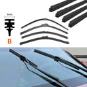 Car Wiper Blade Refills - All-Season Replacement Kit Car Wiper Blade Refills - All-Season Replacement Kit