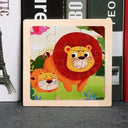 Kids Cartoon Animal Traffic Wooden Educational Puzzle Set Kids Cartoon Animal Traffic Wooden Educational Puzzle Set