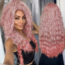 Blonde Ombre Voluminous Curls Wig Stylish Hairpiece for Women Blonde Ombre Voluminous Curls Wig Stylish Hairpiece for Women