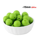 Baby Round Silicone Beads Safe Multi-functional Teething Relief Baby Round Silicone Beads Safe Multi-functional Teething Relief