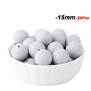 Baby Round Silicone Beads Safe Multi-functional Teething Relief Baby Round Silicone Beads Safe Multi-functional Teething Relief