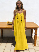 Women Strapless Backless Maxi Dress Sleepwear Loungewear Casual Loose Fit Summer Women Strapless Backless Maxi Dress Sleepwear Loungewear Casual Loose Fit Summer