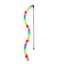 Feather Cat Teaser Wand Interactive Caterpillar Toy For Cats Feather Cat Teaser Wand Interactive Caterpillar Toy For Cats