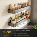 Suction Cup Punch-Free Wall Condiment Hook Rack Storage Suction Cup Punch-Free Wall Condiment Hook Rack Storage