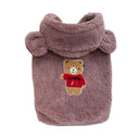 Winter Fleece Dog Hoodie For French Bulldog And Pug Cozy Winter Fleece Dog Hoodie For French Bulldog And Pug Cozy