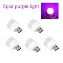 5 Pack Mini USB Plug Lamp 5V Eye Protection Night Light 5 Pack Mini USB Plug Lamp 5V Eye Protection Night Light