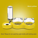 Automatic Pet Feeder With Water Fountain For Cats 3 In 1 Automatic Pet Feeder With Water Fountain For Cats 3 In 1