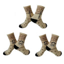 Cactus Jack Hip Hop Crew Socks Sporty Style For Occasions Cactus Jack Hip Hop Crew Socks Sporty Style For Occasions