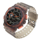 Sports Watch Men's Dual Display Tech Fluorescent Design Sports Watch Men's Dual Display Tech Fluorescent Design