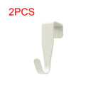 2PCS Cabinet Door Hook Colorful Kitchen Hanger Storage Hook 2PCS Cabinet Door Hook Colorful Kitchen Hanger Storage Hook