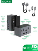 MOKiN USB C Hub Usb Type C Docking Station Multi-port Adapter MOKiN USB C Hub Usb Type C Docking Station Multi-port Adapter